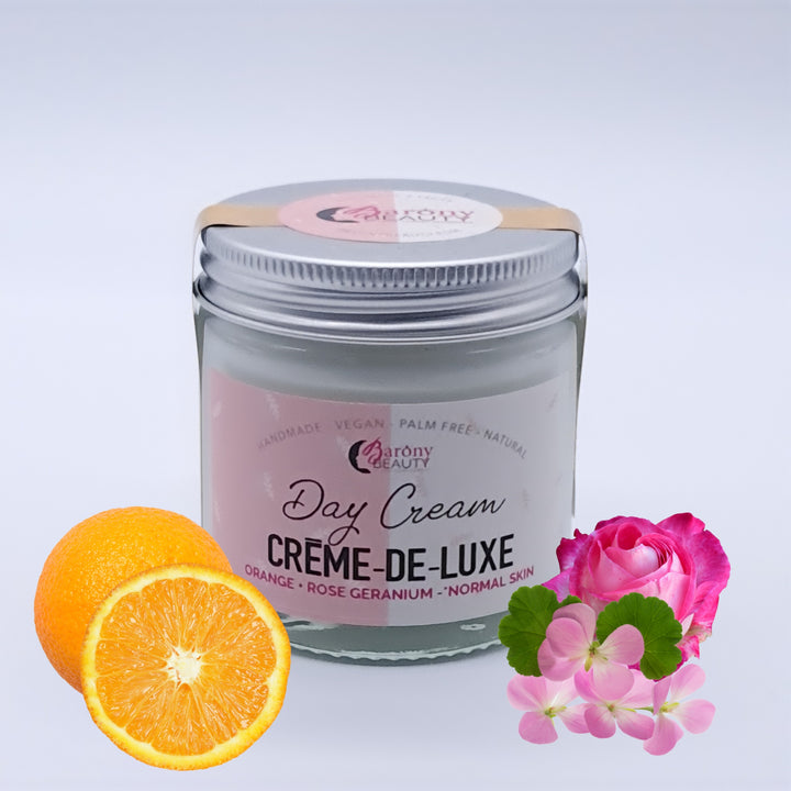 CREME DE LUXE - Anti Aging Day Cream (Orange & Rose Geranium)
